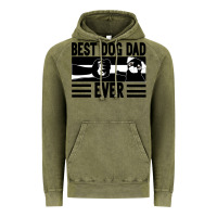 Vintage Olive Best dog dad ever Vintage Hoodie - Bettercallsaul