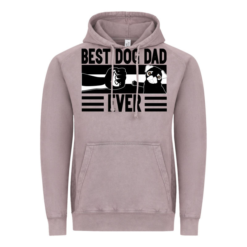 Best Dog Dad Ever Vintage Hoodie by Bettercallsaul | Teevron