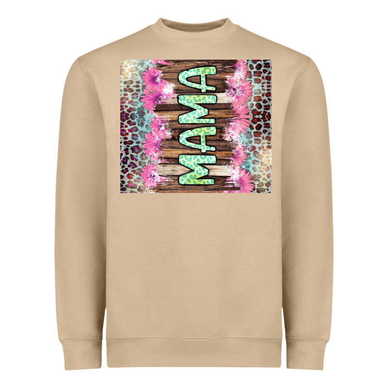 Mama Leopard Heavyweight Sweatshirt by CowGirlArtShop | Teevron