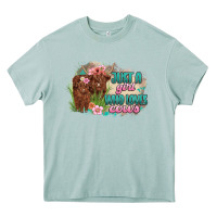 Arona just a girl who loves cows Heavy Core Tee - MaliasSmallBusiness