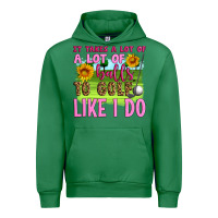 Emerald it takes a lot of a lot of balls to golf like i do Urban Hoodie - Artiststas