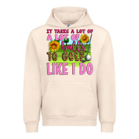 Sandshell it takes a lot of a lot of balls to golf like i do Urban Hoodie - Artiststas