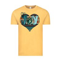 Vintage Mustard Oh Joy Love Vintage Tee - Bettercallsaul
