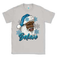 Moon Dust winter christmas african american santa believe Classic Tee - RanaPortraitStore