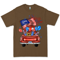Cacao farm truck,america flag Premium Tee - JahusDesignShop