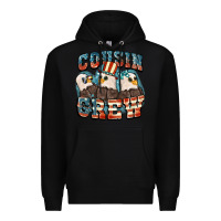 Black Cousin crew Premium Hoodie - FaDigitalArtStudio