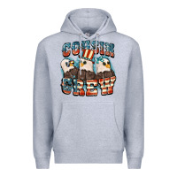 Heather Grey Cousin crew Premium Hoodie - FaDigitalArtStudio
