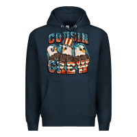 Navy Cousin crew Premium Hoodie - FaDigitalArtStudio
