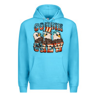 Ocean Blue Cousin crew Premium Hoodie - FaDigitalArtStudio