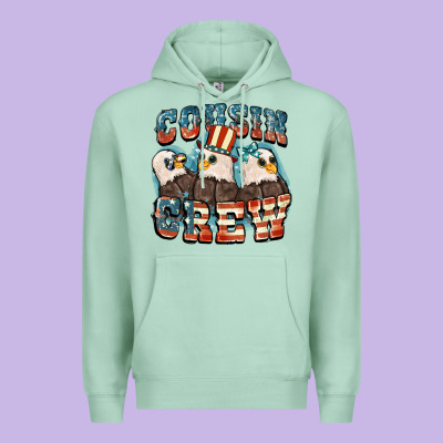 Cousin Crew Premium Hoodie Designed By Fadigitalartstudio