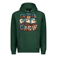 Sports Green Cousin crew Premium Hoodie - FaDigitalArtStudio