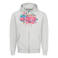 Dove Grey American Nurse Zipper Hoodie - FaDigitalArtStudio