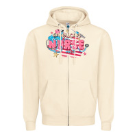 Sandshell American Nurse Zipper Hoodie - FaDigitalArtStudio