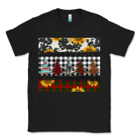 Black christmas trees and sunflowers Classic Tee - Jasminsmagicworld