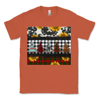 Copper christmas trees and sunflowers Classic Tee - Jasminsmagicworld
