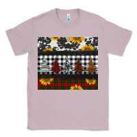 Lilac christmas trees and sunflowers Classic Tee - Jasminsmagicworld