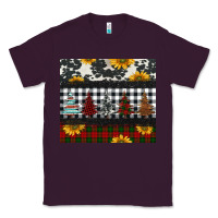 Plum christmas trees and sunflowers Classic Tee - Jasminsmagicworld