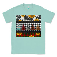 Christmas Trees And Sunflowers Classic Tee | Teevron