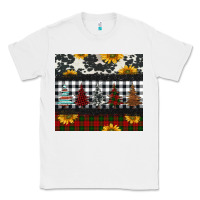 White christmas trees and sunflowers Classic Tee - Jasminsmagicworld