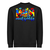 Mom Autism Life Heavyweight Sweatshirt | Teevron