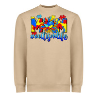 Mushroom Mom Autism life Heavyweight Sweatshirt - CowGirlArtShop
