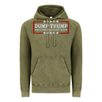 Vintage Olive Dump Trump Vintage Hoodie - Bettercallsaul