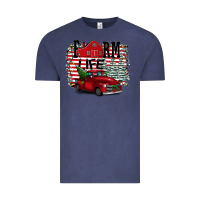 Vintage Denim Farm Life Christmas Vintage Tee - Bettercallsaul