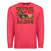 Cardinal Chcolate is my Valentine Premium Sweatshirt - CowhideDigitalArt