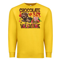 Lemon Chcolate is my Valentine Premium Sweatshirt - CowhideDigitalArt