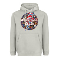 Moon Dust Western American Babe Patriotic Heavyweight Hoodie - LillyAllenDesigns