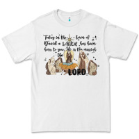 White nativity Premium Tee - MaliasSmallBusiness