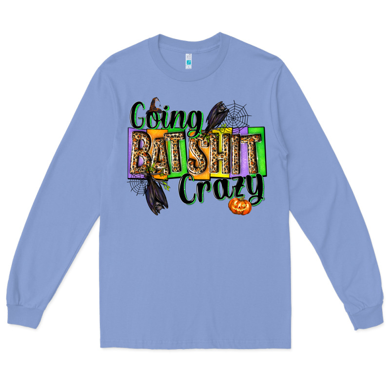 Going Bat Shit Crazy Long Sleeve Tee by NancyCooperArtShop | Teevron