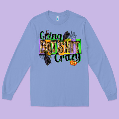 Going Bat Shit Crazy Long Sleeve Tee Designed By Nancycooperartshop