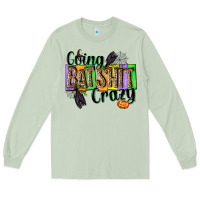 Matcha Going bat shit crazy Long Sleeve Tee - NancyCooperArtShop