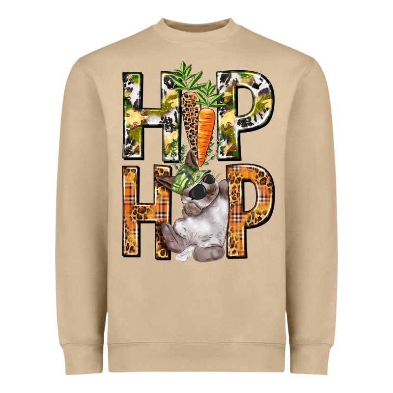 Hip Hop Easter Boy Easter Day Heavyweight Sweatshirt by HowdyJamesFarm | Teevron