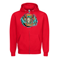 Red Aztec mom Mother's Day Zipper Hoodie - FaDigitalArtStudio