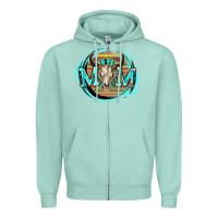 Seafoam Aztec mom Mother's Day Zipper Hoodie - FaDigitalArtStudio