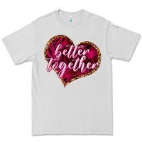 Dove Grey better together Premium Tee - NancyCooperArtShop