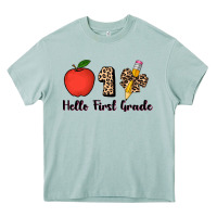 Arona hello first grade leopard 3200x2400 Heavy Core Tee - AdoDesignShop