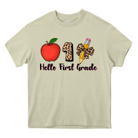 Mossy hello first grade leopard 3200x2400 Heavy Core Tee - AdoDesignShop