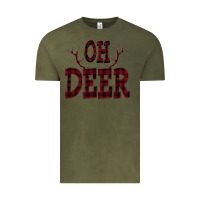 Vintage Olive Oh Deer Vintage Tee - Bettercallsaul
