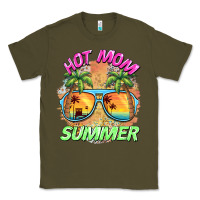 Army Green hot mom summer Classic Tee - BarkalooDesign