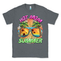 Charcoal Heather hot mom summer Classic Tee - BarkalooDesign