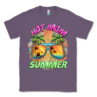 Lavender hot mom summer Classic Tee - BarkalooDesign