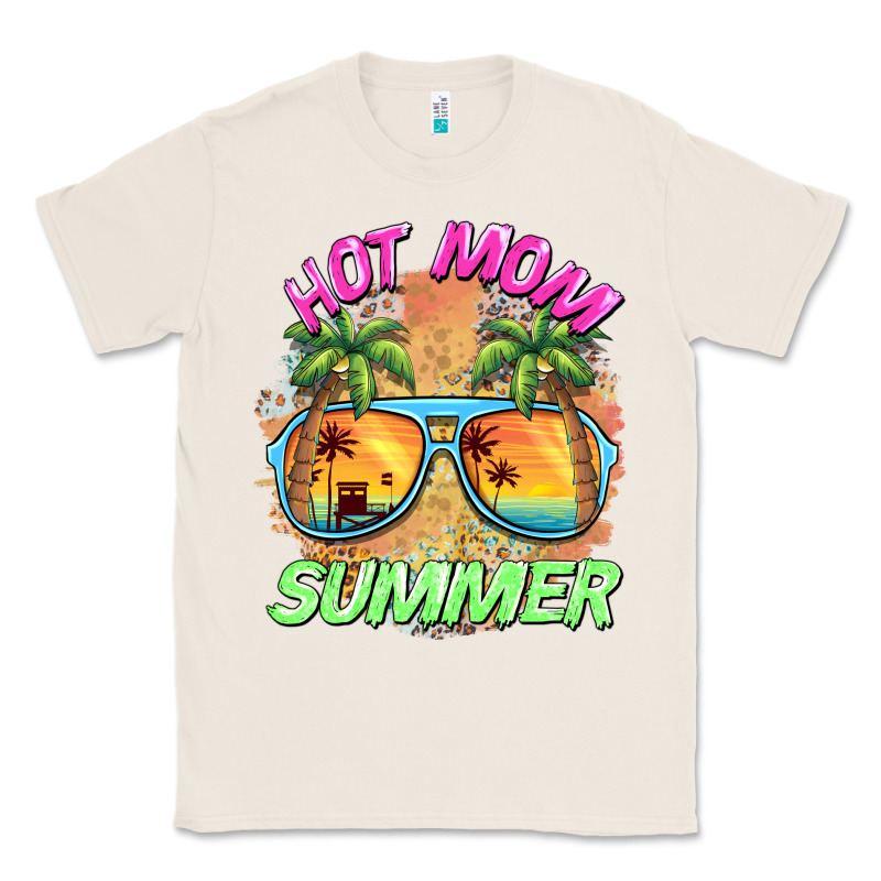 Hot Mom Summer Classic Tee by BarkalooDesign | Teevron