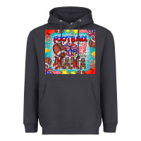 Smoke Football Mama Heavyweight Hoodie - CowhideDigitalArt