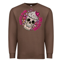 Chestnut Coffee is my Valentine Premium Sweatshirt - CowhideDigitalArt
