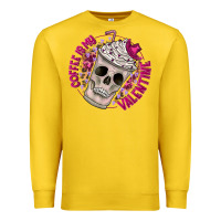 Lemon Coffee is my Valentine Premium Sweatshirt - CowhideDigitalArt