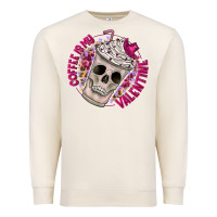 Sandshell Coffee is my Valentine Premium Sweatshirt - CowhideDigitalArt
