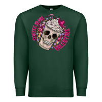 Sports Green Coffee is my Valentine Premium Sweatshirt - CowhideDigitalArt